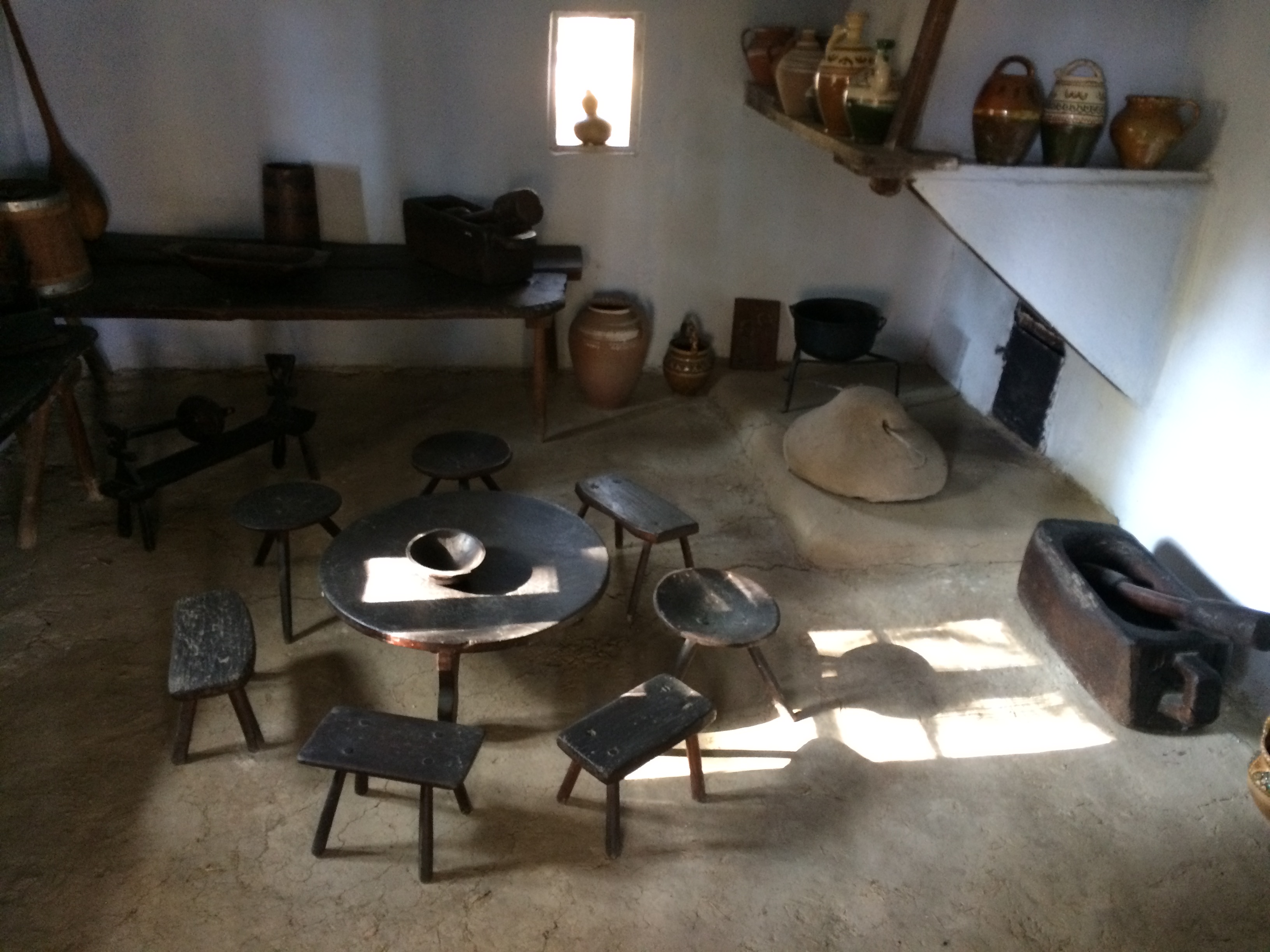 table and chairs