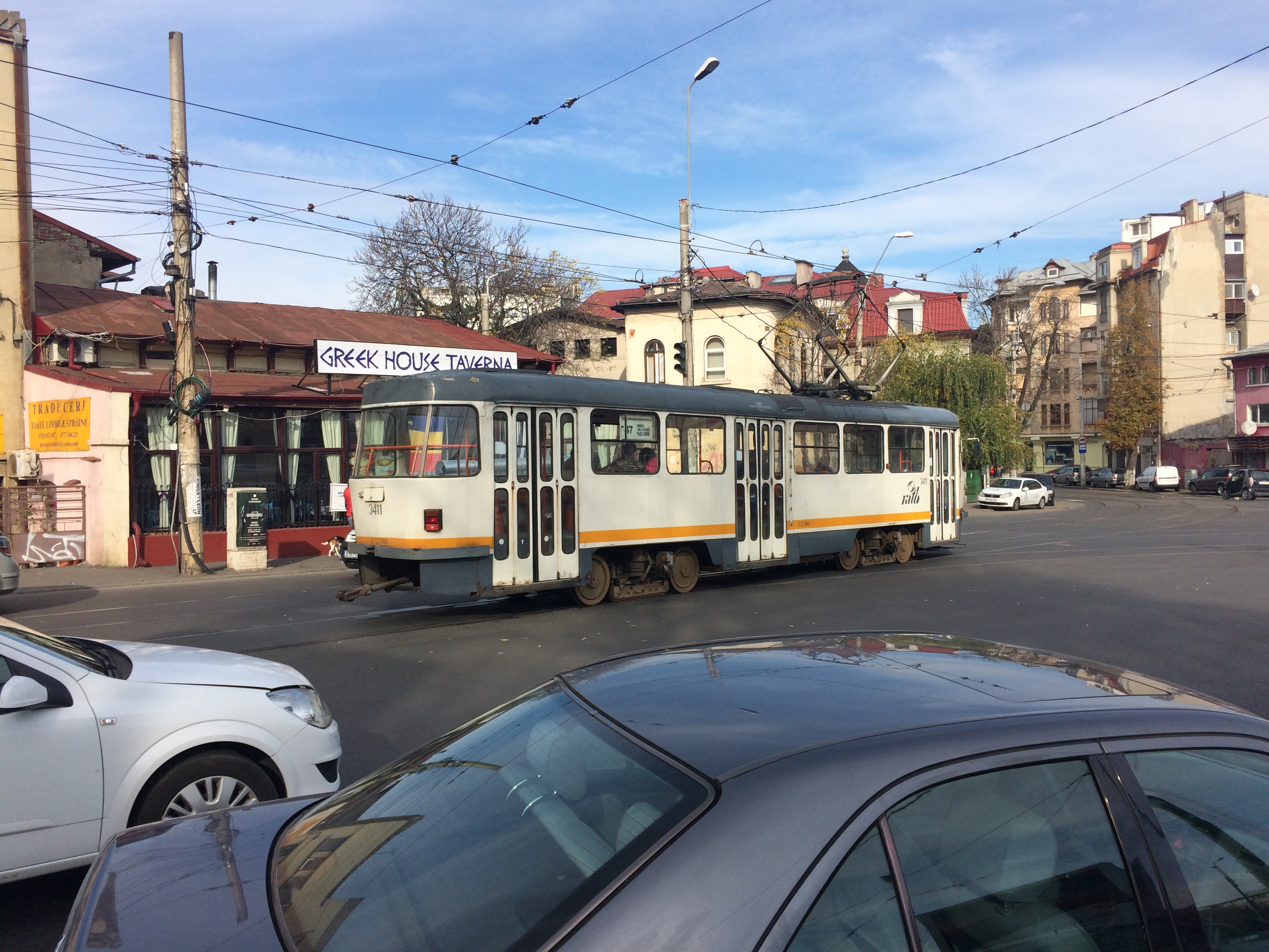 Bucharest streetcar
